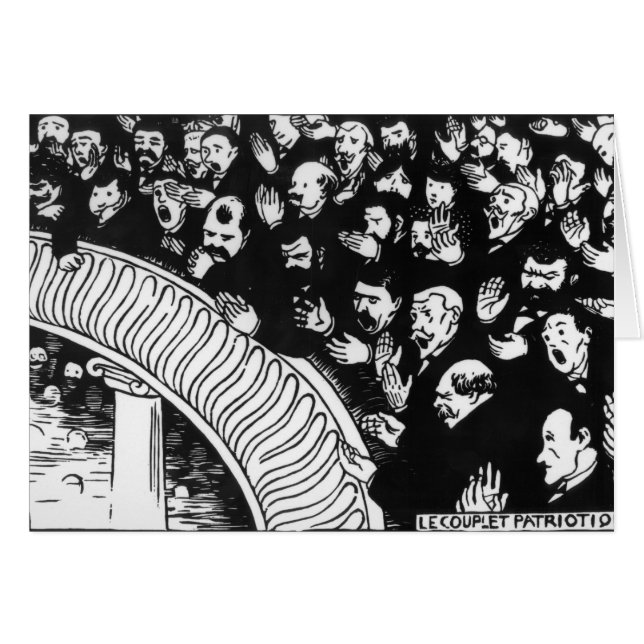 Le couplet patriotique, 1893 (Devant horizontal)