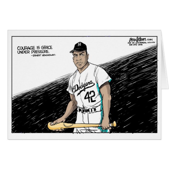 Le courage est grâce sous pression (Devant horizontal)