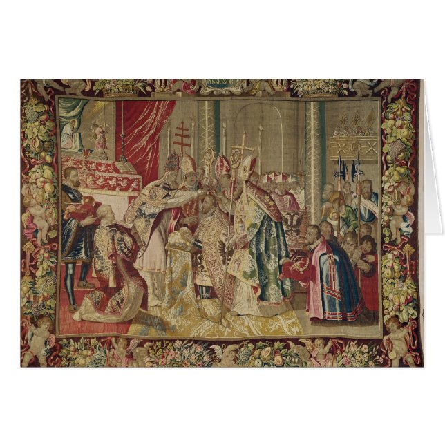 Le couronnement de Charles V (Devant horizontal)