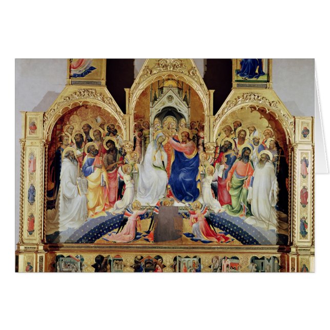 Le couronnement de la Vierge (Devant horizontal)