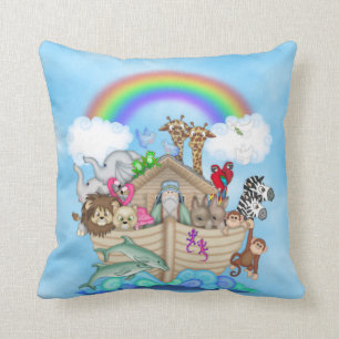 Le Coussin à thème de Noah's Ark