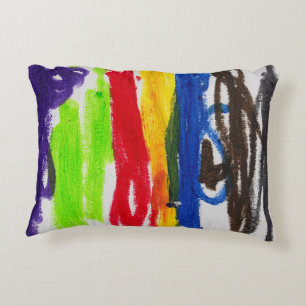 Le coussin coloré du lis