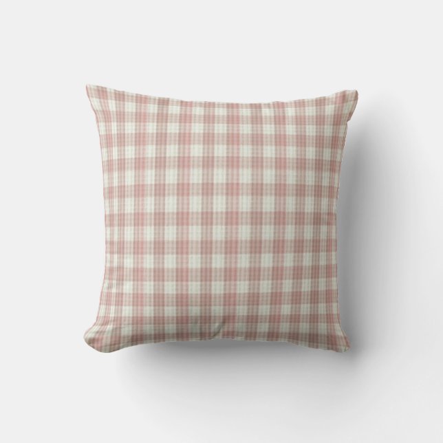 le coussin coussin motif chèque (Recto)