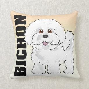 Le coussin de Bichon Frise