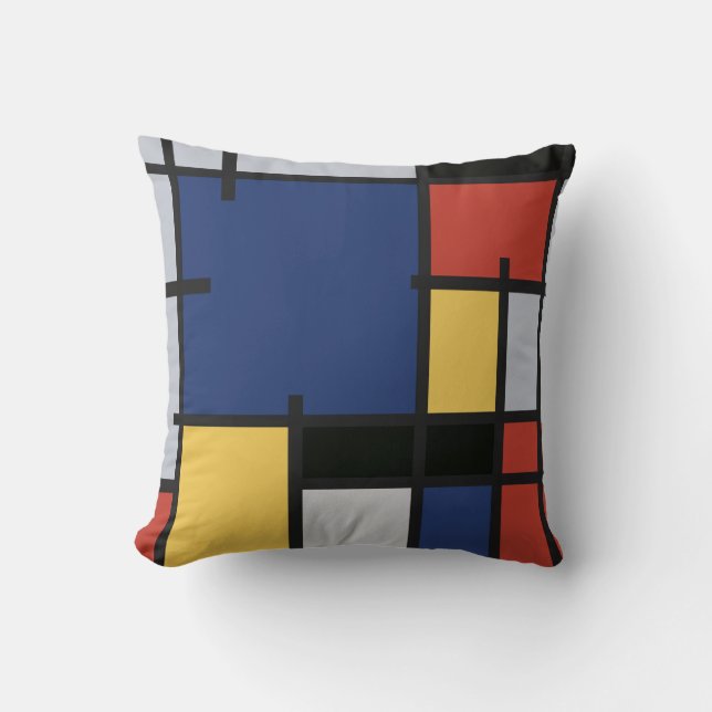 Le coussin de boîte de Mondrian - Un flic d'art mo (Recto)