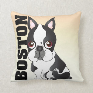 Le coussin de Boston Terrier