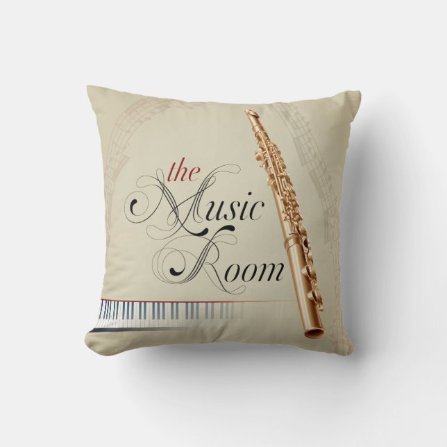 Le coussin de cannelure de pièce de musique (Recto)