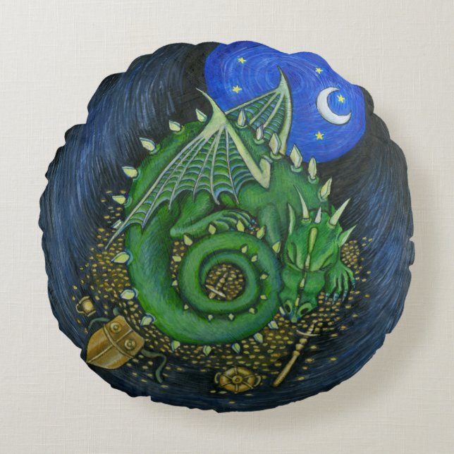 Le Coussin de chambre du Dragon (Devant)