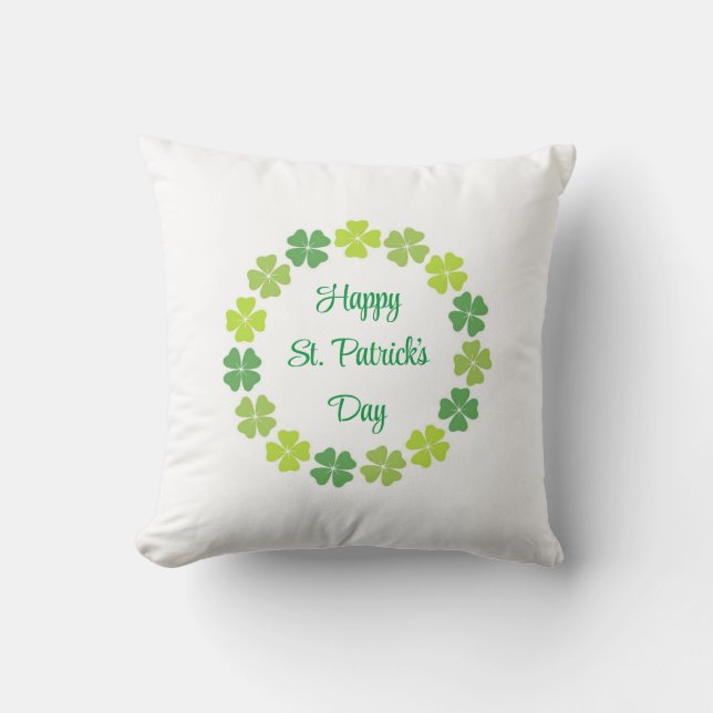Le Coussin de Clover de St. Patrick (Recto)