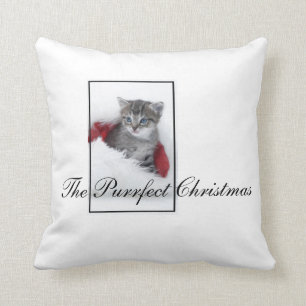 Le coussin de Noël de Purrfect