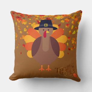 Le Coussin de Thanksgiving Turquie