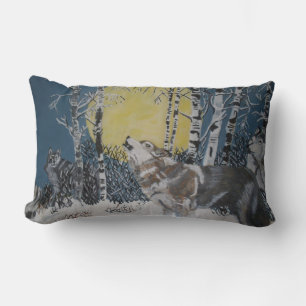 LE coussin DES LOUPS DE HOWLLING