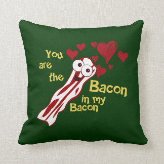 Le coussin drôle de Valentine de lard