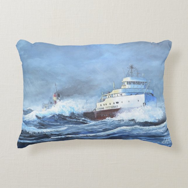 Le coussin Edmund Fitzgerald (Devant)