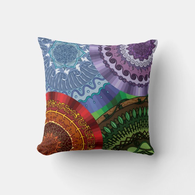 Le Coussin Elements Mandalas (Recto)