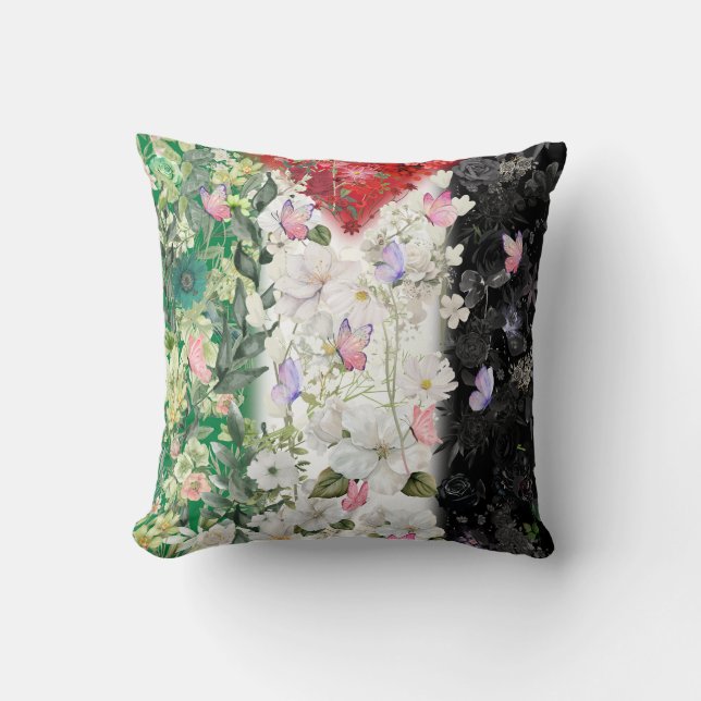 Le Coussin Palestinien le plus mou avec Keffiyeh S (Recto)