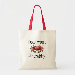 Le crabe ne s'inquiètent pas soit sac désagréab