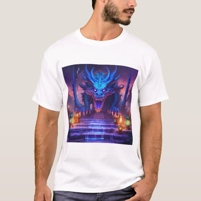 Le crâne du dragon de papa. T-shirt (Devant)