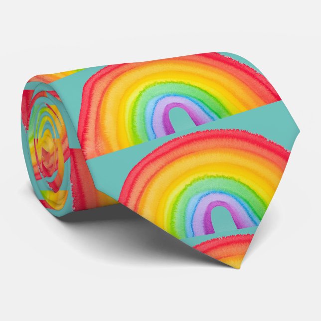 LE CRAVATE DE RAINBOW ART MEN (Roulé)