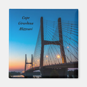 Le crépuscule Sur Le Magnet Du Pont Bill Emerson