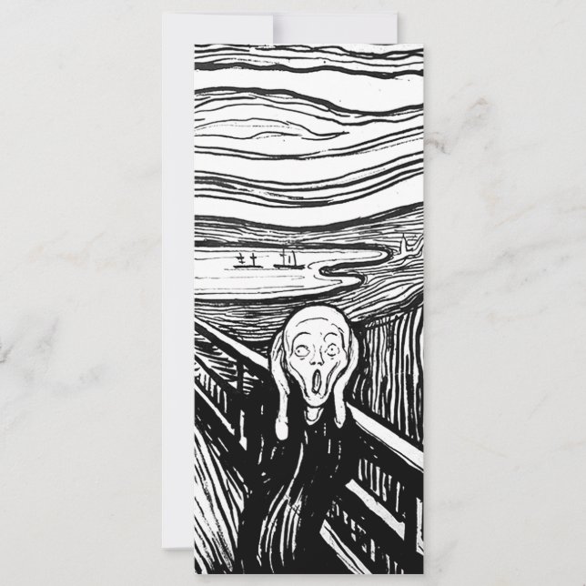 Le cri d'Edvard Munch (Devant)