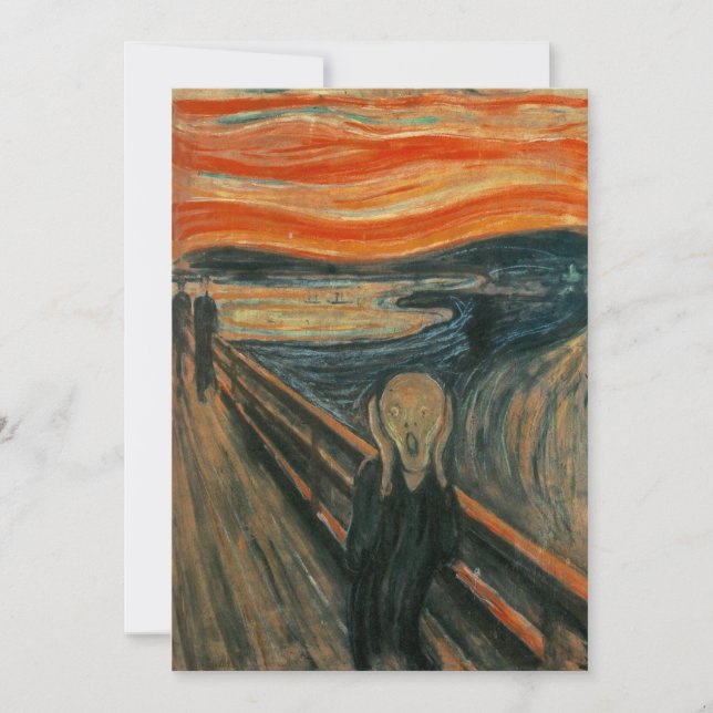 Le cri d'Edvard Munch (Devant)