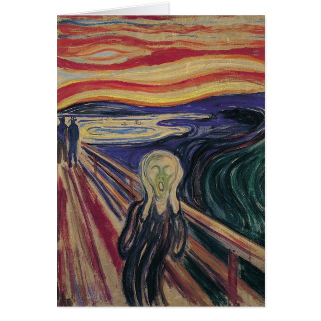 Le Cri d'Edvard Munch, Expressionnisme Vintage (Devant)