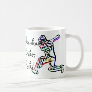 Le cricket sri-lankais bascule la tasse de drapeau
