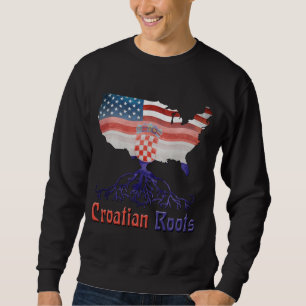 Le Croate américain enracine le sweatshirt