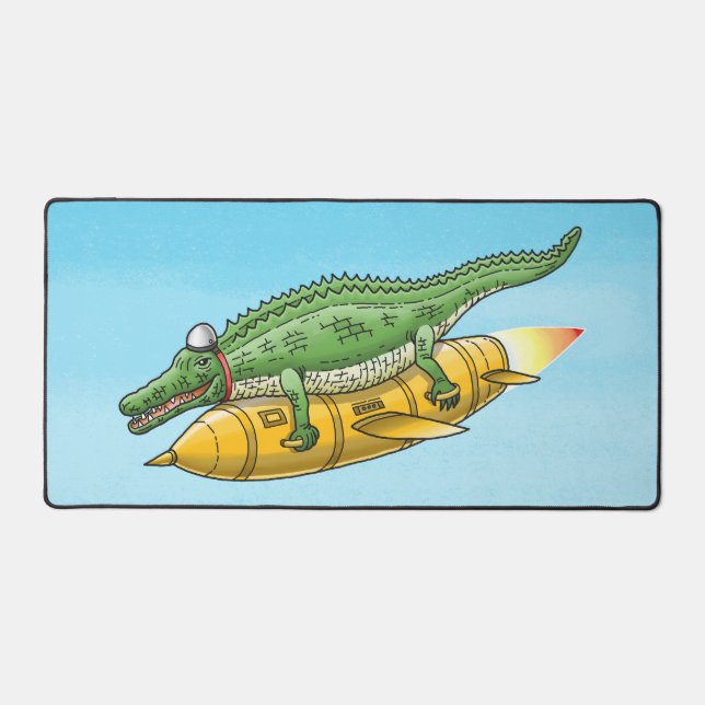 Le crocodile fusée (Recto)