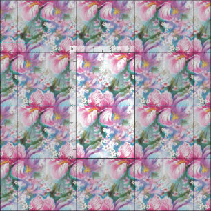 Le cru a inspiré le tissu d'impression de rose de