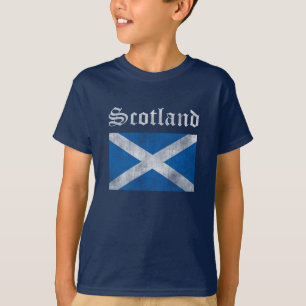 Le cru de l'Ecosse badine le T-shirt