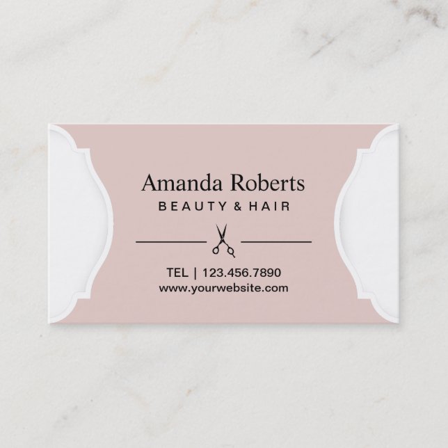 Le cru de rendez-vous de salon de coiffeur (Devant)