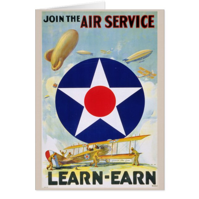 Le cru des USA joignent le service aérien (Devant)