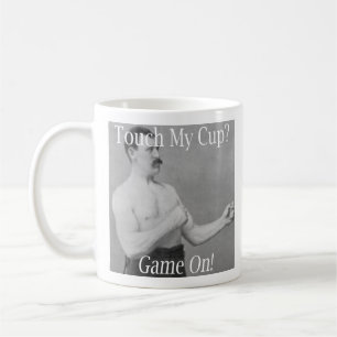 Le cru ne touchent pas ma tasse de café virile