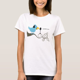 Le cru piaule T-shirt de logo