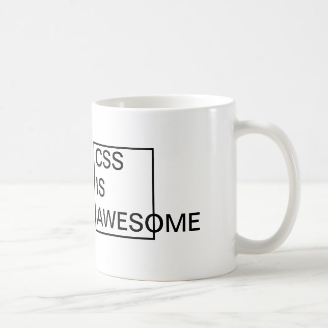Le CSS bon marché est un MUG INCONTOURNABLE (Droite)