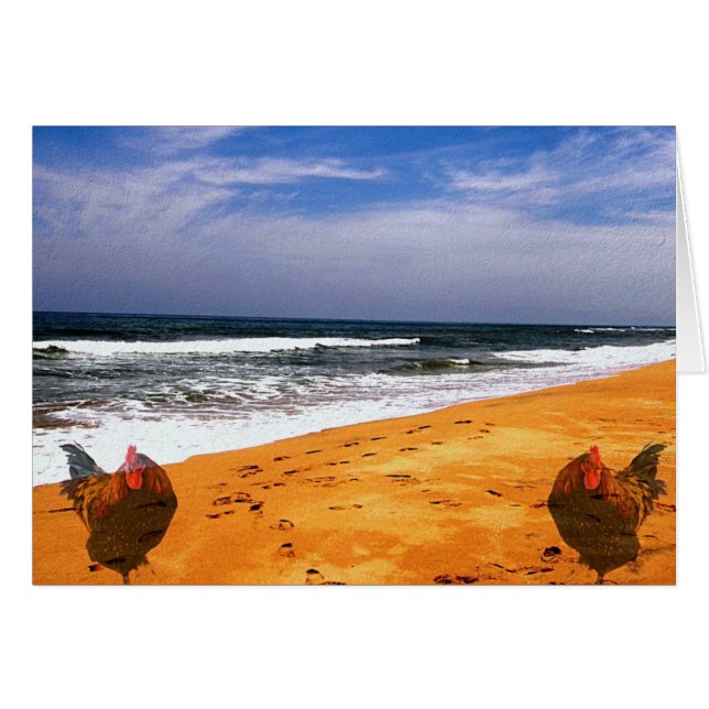 Le cuivre va à la plage (Devant horizontal)