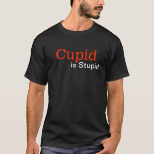 Le cupidon de Goth est anti T-shirt stupide de