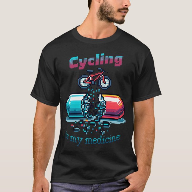 Le Cyclisme Est Mon T-shirt Médical (Devant)