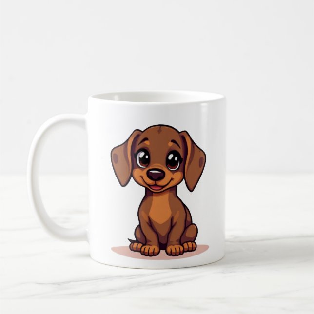 Le Dachshund Mug (Gauche)