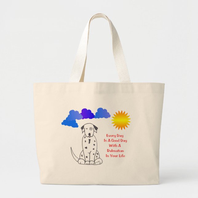 Le Dalmate chaque jour est un sac fourre-tout à (Devant)