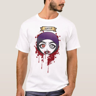 Le DEB Leigh "dévorent" le T-shirt