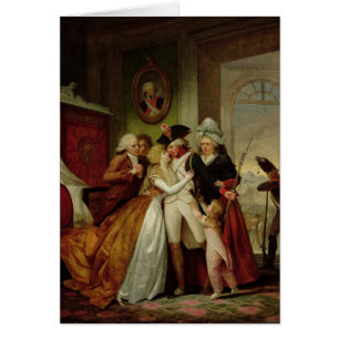 Le départ des volontaires