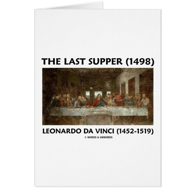 Le dernier dîner (1498) par Leonardo da Vinci (Devant)