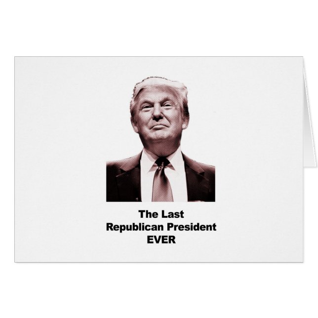 Le Dernier président républicain (Devant horizontal)