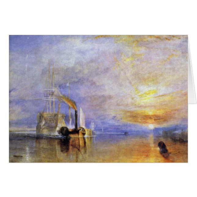 Le dernier voyage du "" de combat de Temeraire (Devant horizontal)