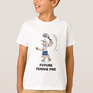 Le design des t-shirts de tennis des enfants Fut