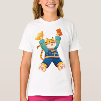 Le design des T-shirts du chat