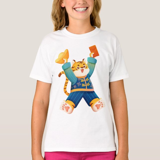 Le design des T-shirts du chat (Devant)